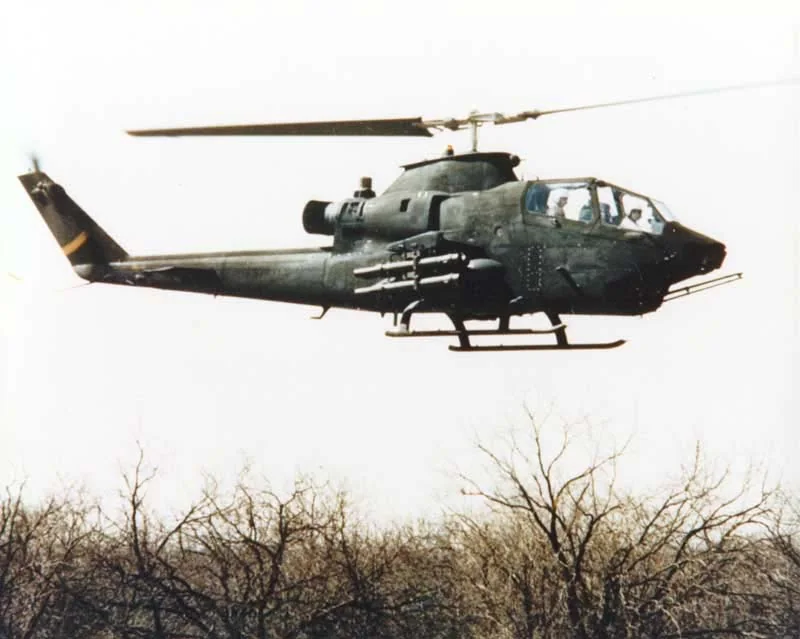 Representative view of Bell AH-1 Cobra.