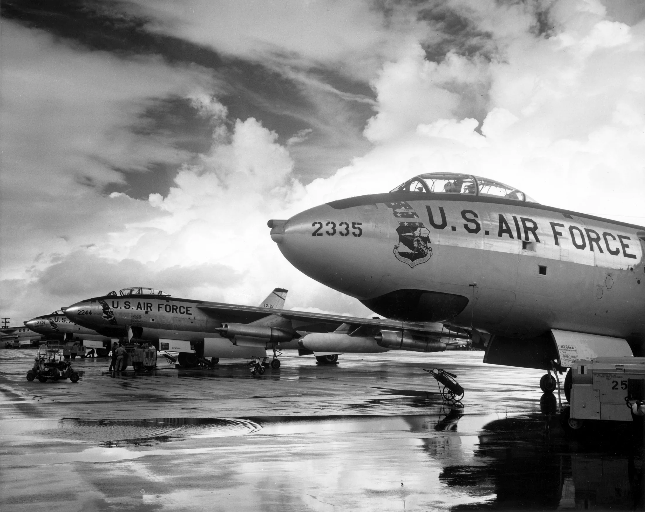 Representative view of Boeing B-47 Stratojet.