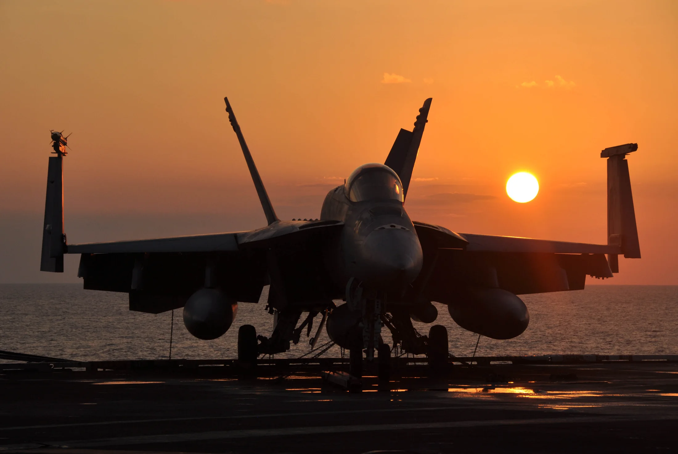 Representative view of Boeing F/A-18E/F Super Hornet.