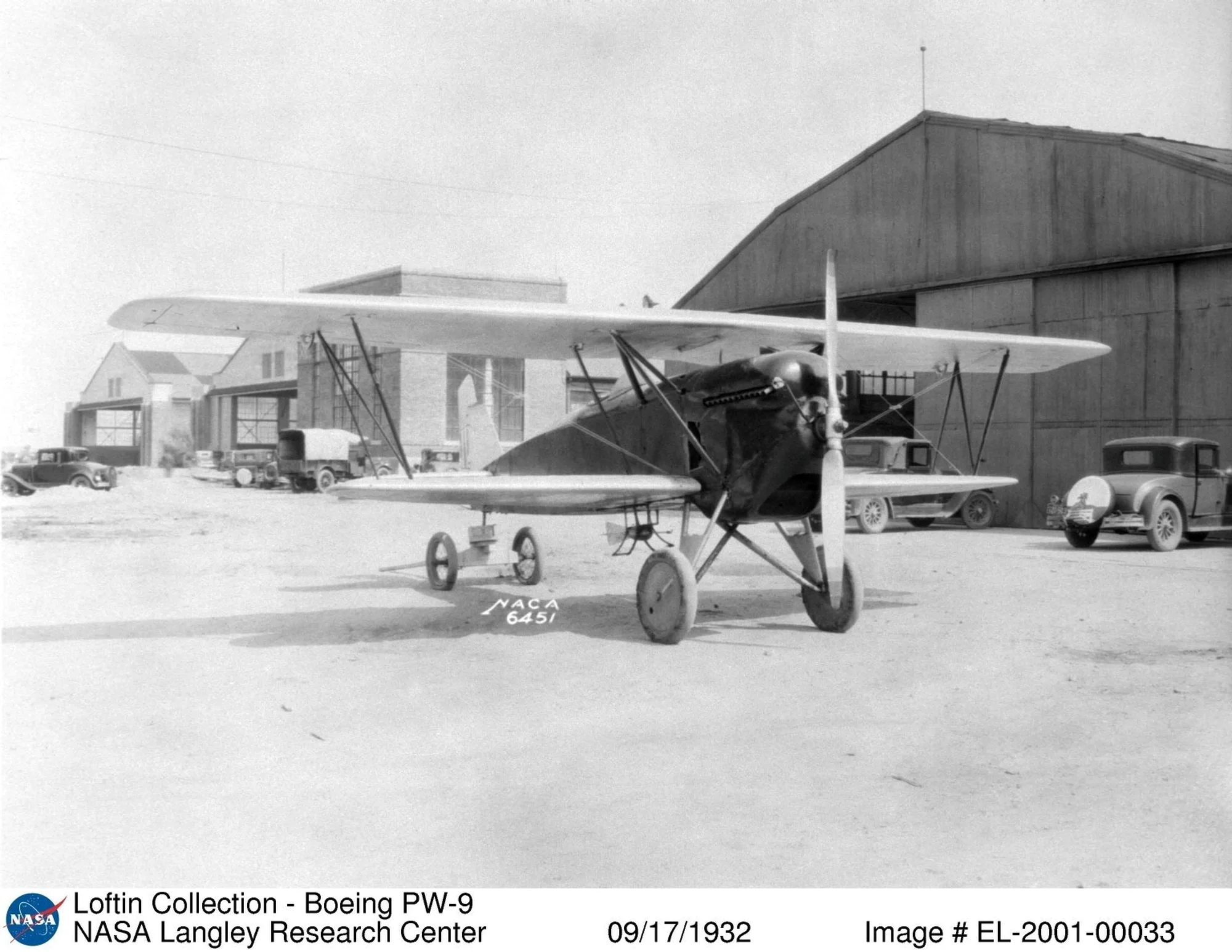 Representative view of Boeing PW-9.