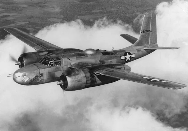 Representative view of Douglas A-26 Invader.