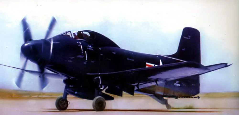 Representative view of Douglas A2D Skyshark.