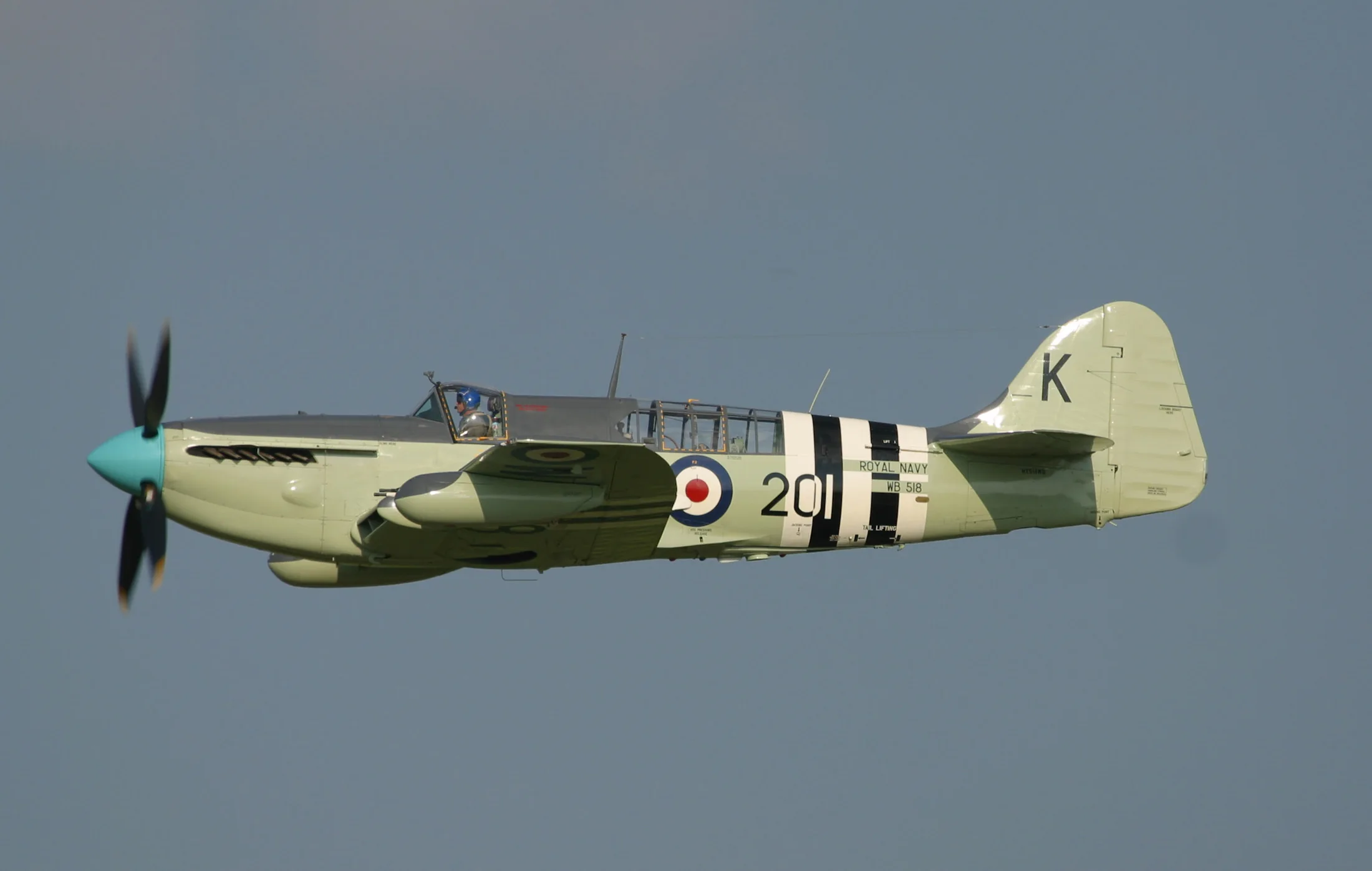 Representative view of Fairey Firefly.