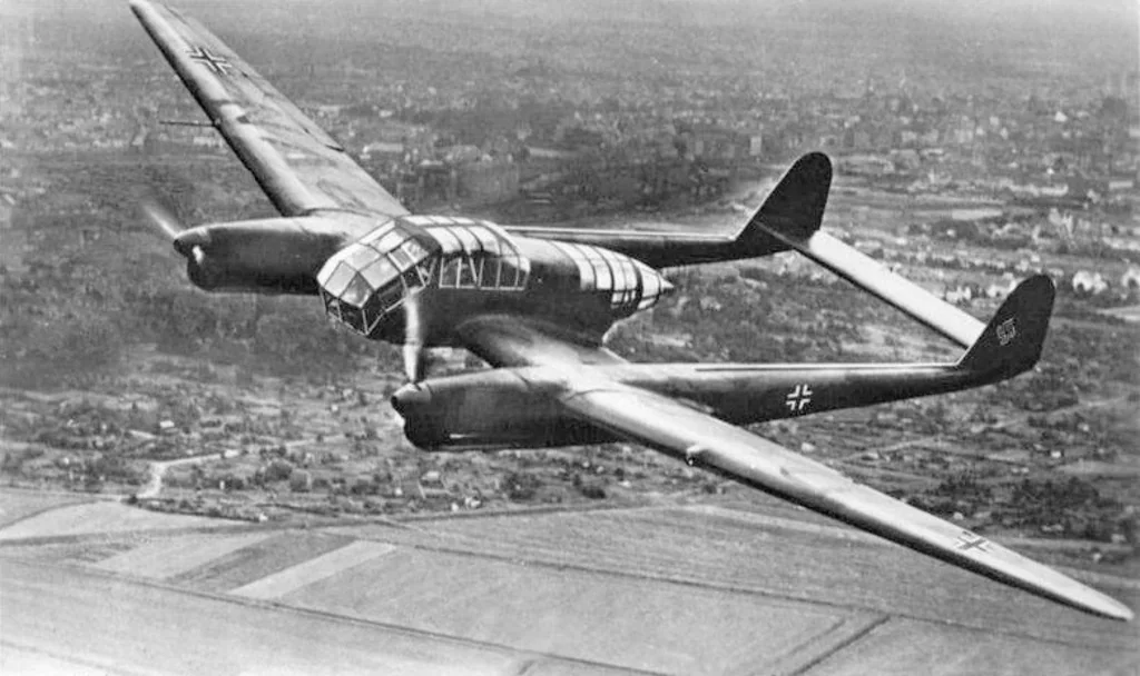 Representative view of Focke-Wulf Fw 189 Uhu.