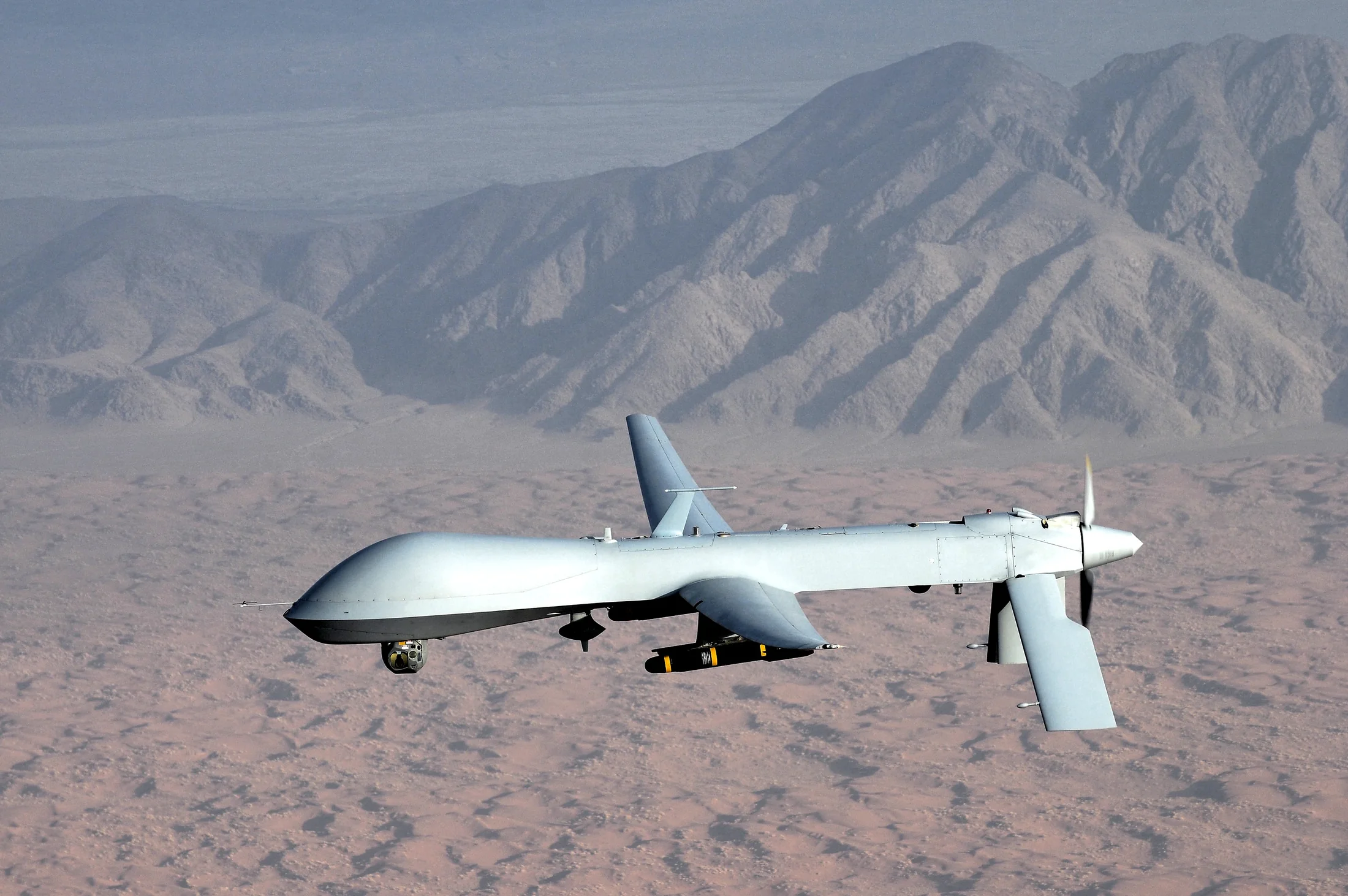 Representative view of General Atomics MQ-1 Predator.