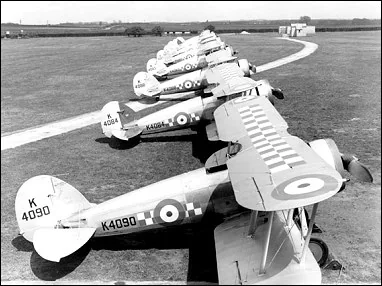 Representative view of Gloster Gauntlet.