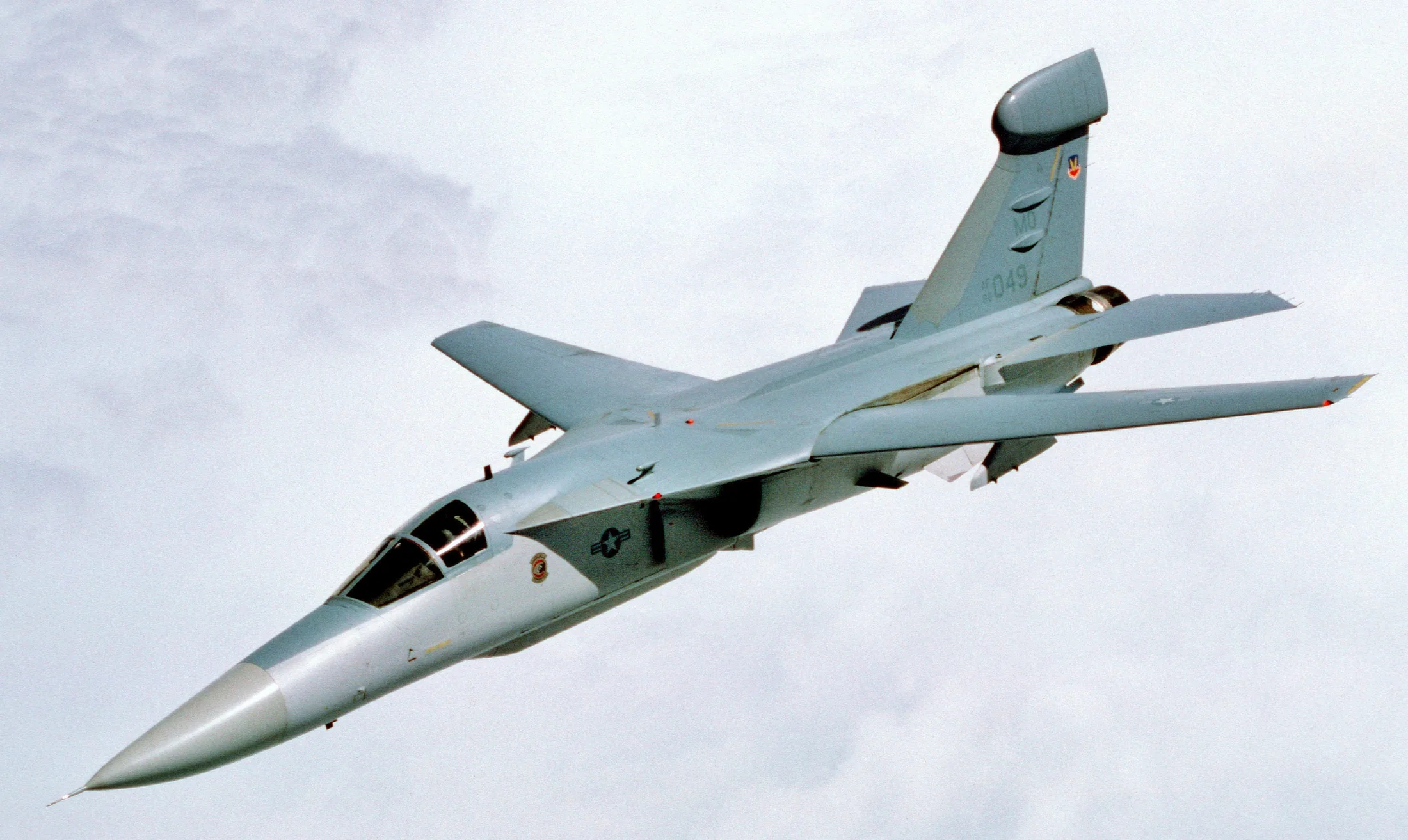 Representative view of Grumman EF-111A Raven.
