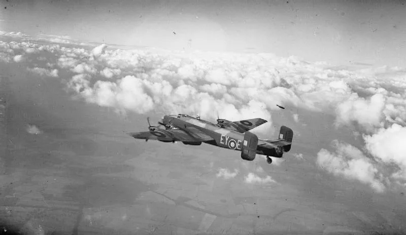 Representative view of Handley Page Halifax.
