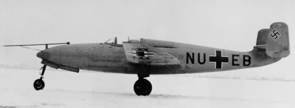 Representative view of Heinkel He 280.