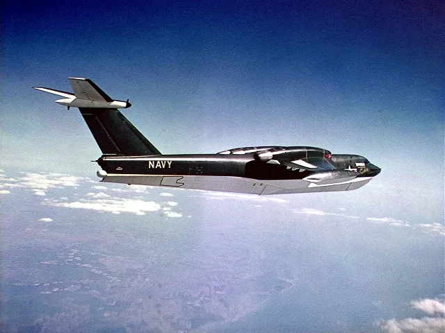Representative view of Martin P6M SeaMaster.