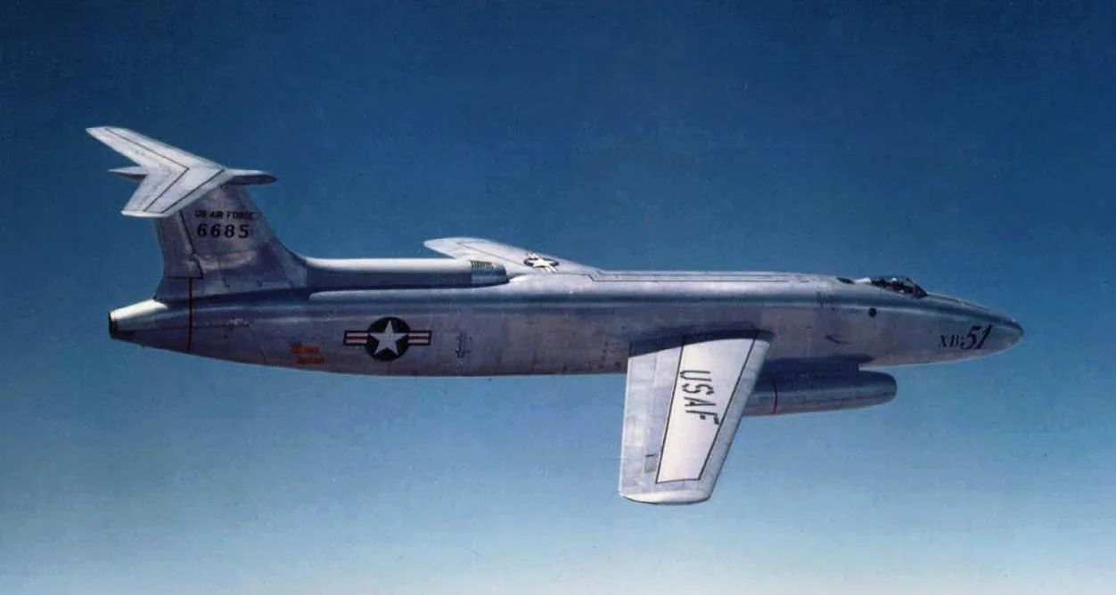 Representative view of Martin XB-51.