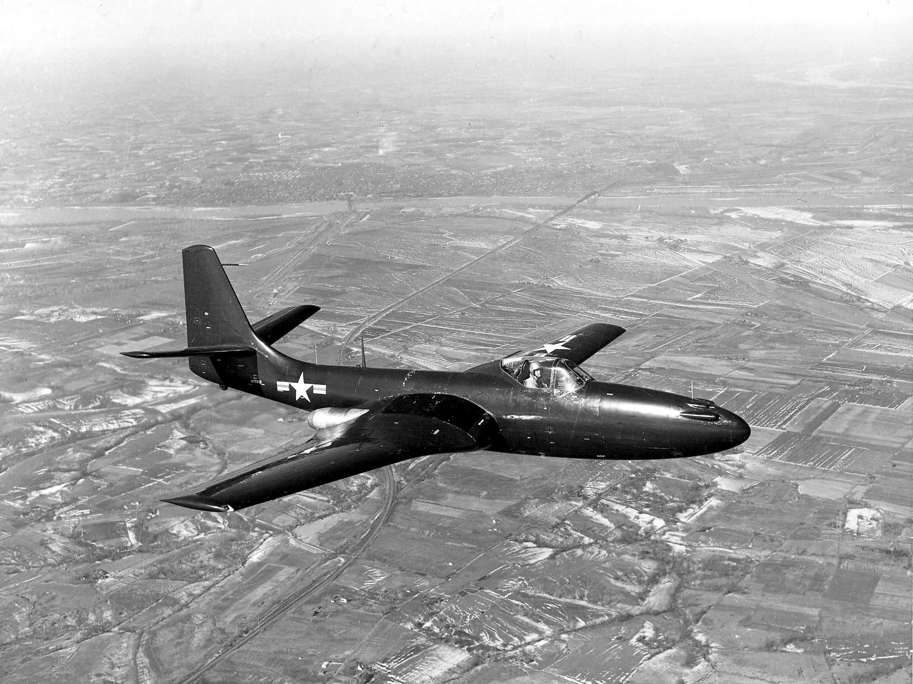 Representative view of McDonnell FH Phantom.