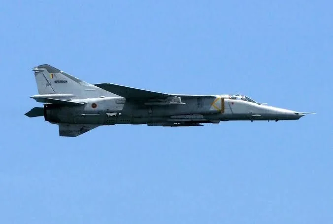 Representative view of Mikoyan MiG-27.