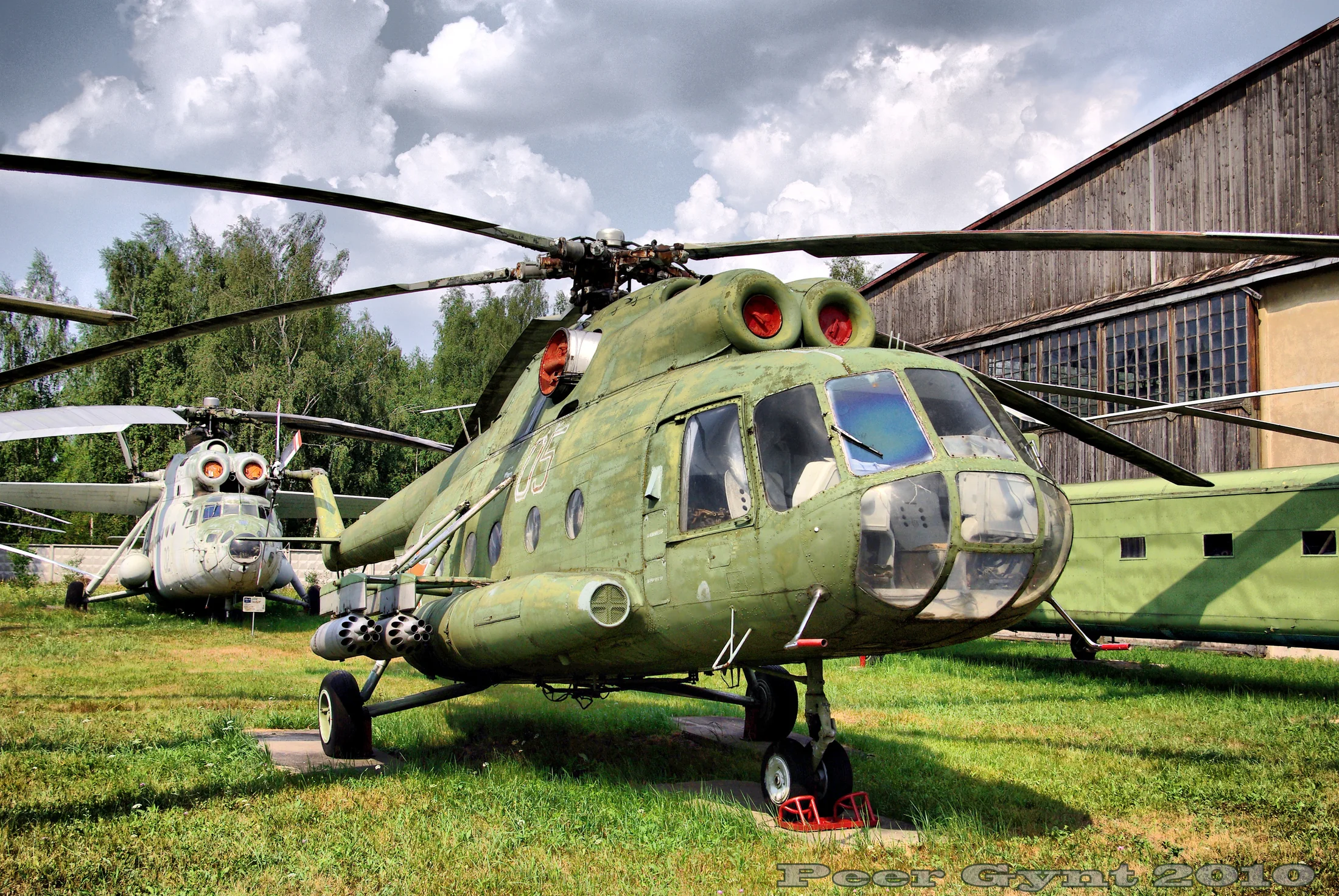 Representative view of Mil Mi-8 armed family.
