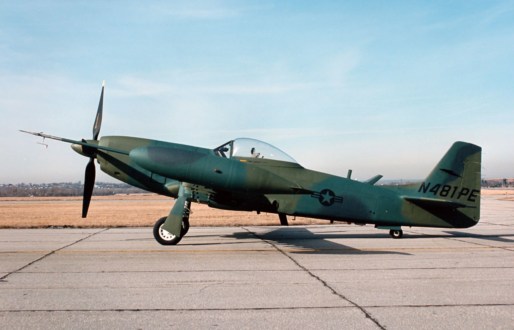 Representative view of Piper PA-48 Enforcer.