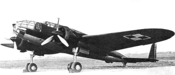 Representative view of PZL.37 Łoś.