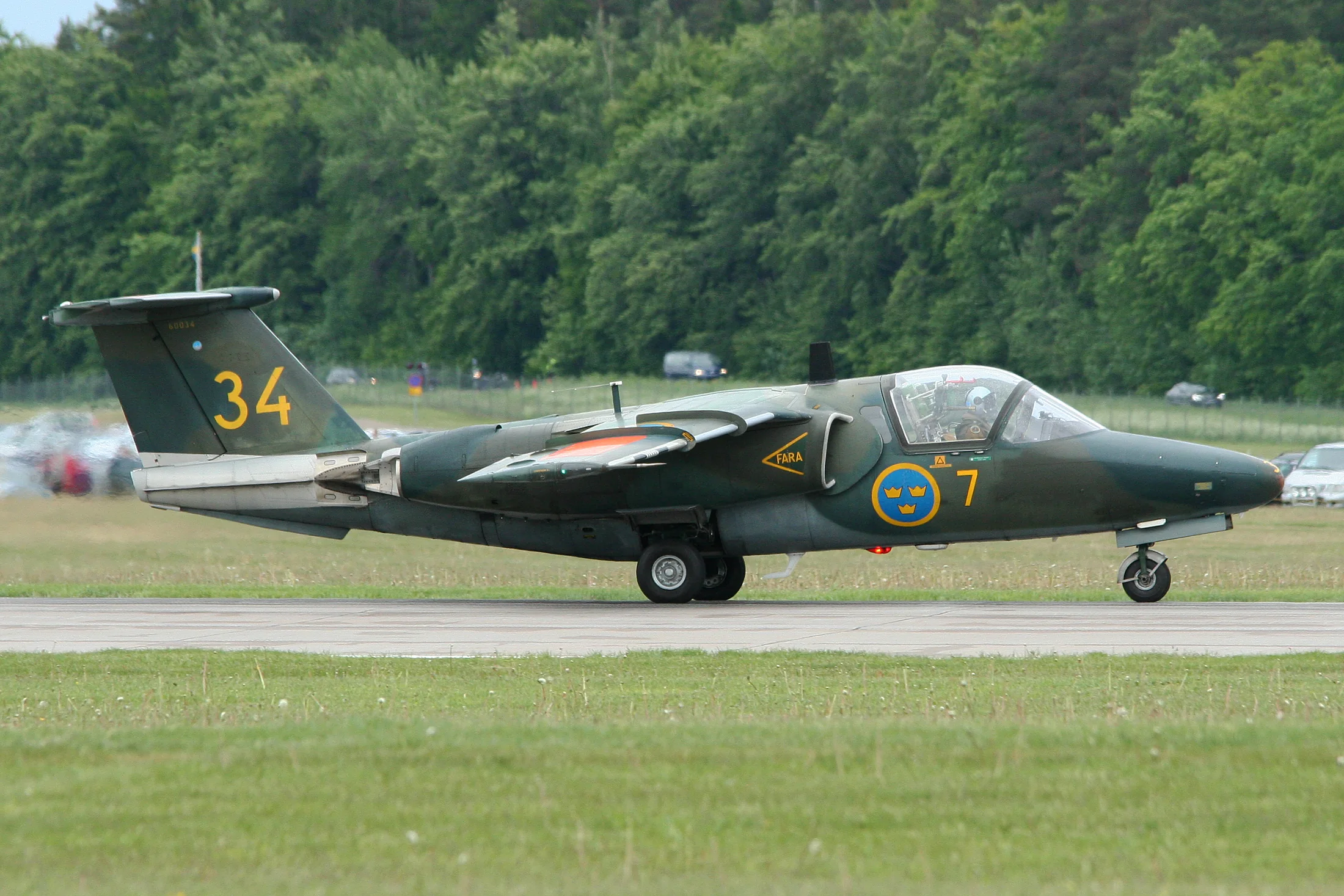 Representative view of Saab 105.